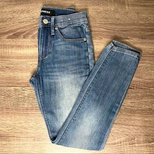 Express • Legging Mid-Rise • 00S • Denim